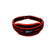 Пояс тканинний подвійний вузький RED, BLACK
