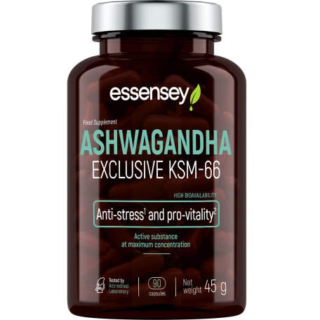 ESSENSEY ASHWAGANDHA EXCLUSIVE KSM-66 90кап