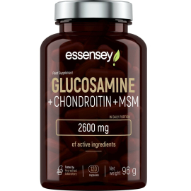 ESSENSEY GLUCOSAMINE+CHONDROITIN+MSM 120кап