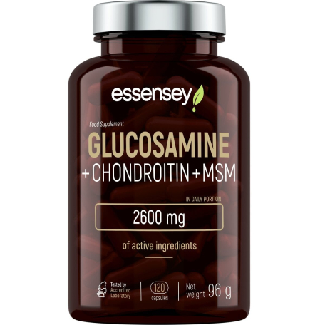 ESSENSEY GLUCOSAMINE+CHONDROITIN+MSM 120кап